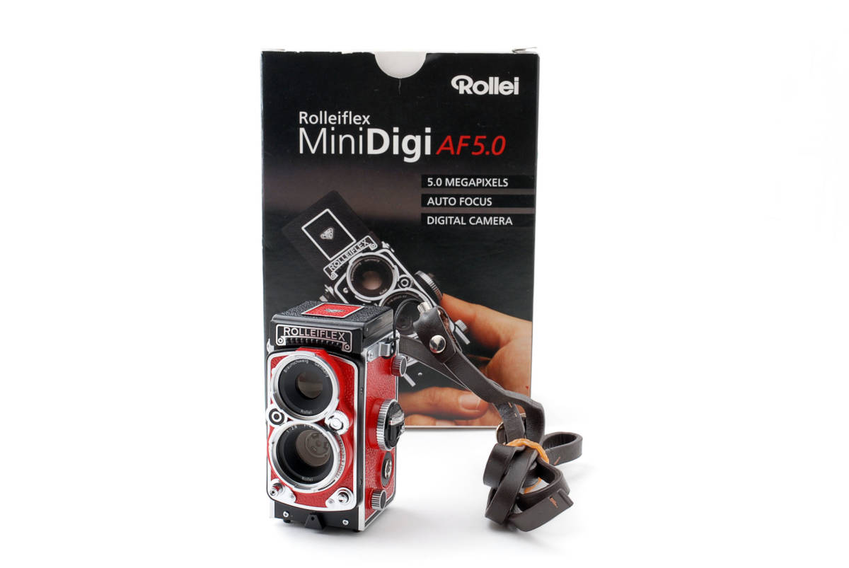 WEB限定デザイン Rolleiflex MiniDigi (ミニデジ) AF5.0 レッド 24613