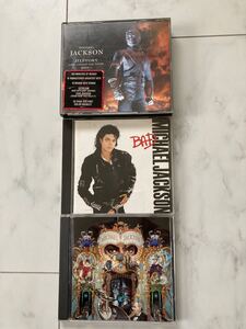 マイケル ジャクソン CDアルバム3セット♪MICHAEL JACKSON/BAD/DANGEROUS/HIStory