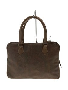 ETRO ◆ Handbag / PVC / BRW / Total pattern, ladies' bag, Handbag, others