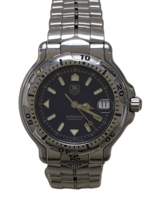 TAG Heuer ◆ Serie 6000 / Professional 200 / Reloj de cuarzo / Analógico / Azul marino x Plata, reloj de señora, Analógico (tipo cuarzo), otros