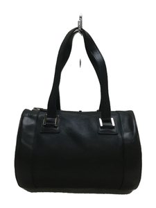 BVLGARI ◆ Bag /-/ BLK / Plain / Bvlgari, ladies' bag, Handbag, others