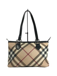 BURBERRY ◆ Tote bag / PVC / BEG / Check, ladies' bag, tote bag, others