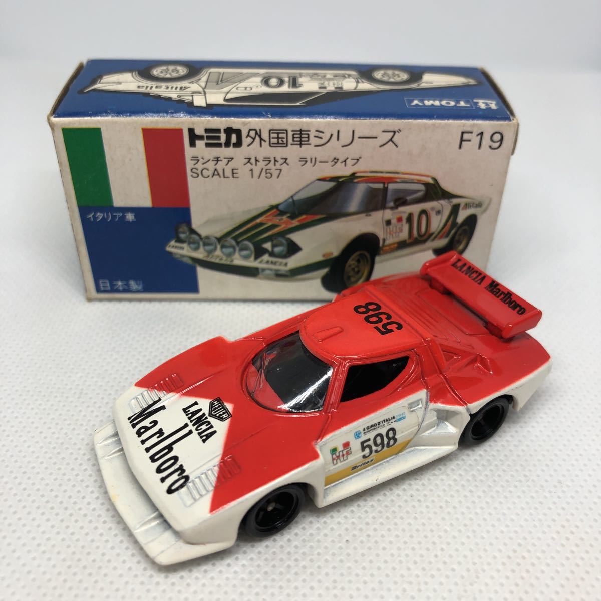 トミカF66青箱 ランチア ストラトス ターボ・マールボロ仕様 www