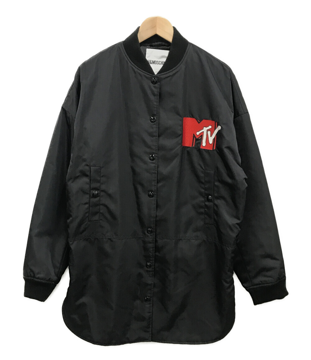 レア HM × オールレザー MOSCHINO サロペット オーバーオール