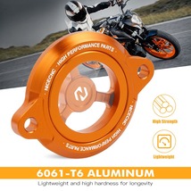 送料無料 Ktm デューク 125 200 250 390 RC 125 200 390/250/アドベンチャー エンジンオイル フィルターカバー_画像5