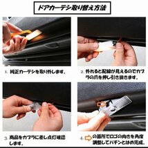 NEWタイプ Bentley ロゴ カーテシランプ LED ドア プロジェクター コンチネンタル フライング スパー ベンテイガ 純正交換 ベントレー HD_画像10