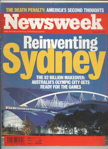 （英語）「Newsweek june 12,2000」Sydney他　　番号01777　 棚：雑誌