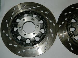 g43 RG250γ front brake disk left right set, outer diameter 260mm GJ21A,RG250 Gamma 0