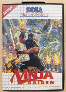 Ninja GAIDEN【中古美品・完品・SMS北米版】