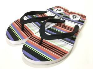 VOLCOM GIRL'S ボルコム ガールズ W0811818MLT① レディース US8 25cm ビーチサンダル BeachSandal ビーサン ヴォルコム 新品 送料無料