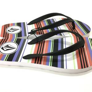 VOLCOM GIRL'S ボルコム ガールズ W0811818MLT① レディース US7 24cm ビーチサンダル BeachSandal ビーサン ヴォルコム 新品 送料無料の画像3