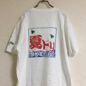 TAKUMIモーターオイル オリジナルTシャツ (白) メンズ サイズL オリジナルグッズ ドリフト D1 スーパーGT 頭文字D