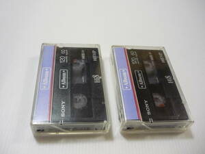 【送料無料】ビデオカセットテープ 2本セット SONY/ソニー Album Hi8 MP 120分 8㎜ビデオ VHS