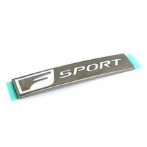 【メール便送料無料】 トヨタ純正 USレクサス F Sport Fスポーツ 純正 リアエンブレム 1個 縦2.3cm x 横12cm バックドア CT IS GS NX RX_画像1