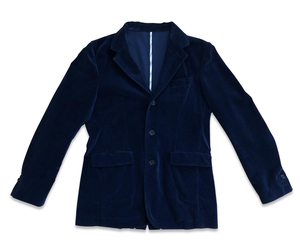 FAT TYOefei tea Teller do jacket navy 