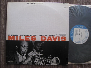 ★★MILES DAVIS♪VOLUME 1★BLUE NOTE BST 81501★US盤★LP★★