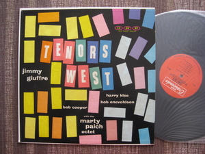 ★♪TENORS WEST★Jimmy Giuffre/Bob Cooper/etc with the Marty Paich Octet★GNP GNP-21★US盤★LP★