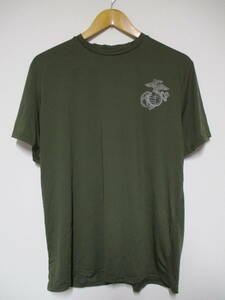 USA製 NewBalance ニューバランス USMC 米軍 海兵隊 ドライTシャツ Lサイズ