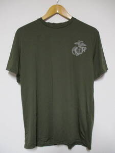 USA製 NewBalance ニューバランス USMC 米軍 海兵隊 ドライTシャツ Lサイズ