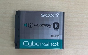 【中古】SONY ソニー NP-FR1 リチウムイオンバッテリー 純正 デジタルカメラ用 NPFR1充電池 N2