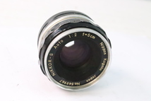 NIKON ニコン F アイレベル NIKKOR-S AUTO 5cm F2 一眼レフ フィルム カメラ 単焦点 レンズ 36706-K_画像9