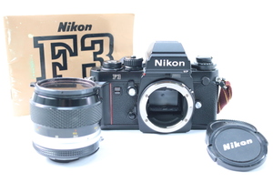 NIKON F3 HP ハイアイポイント 一眼レフ フィルムカメラ MICRO-NIKKOR-P・C AUTO 55mm F3.5 単焦点レンズ 37752-C