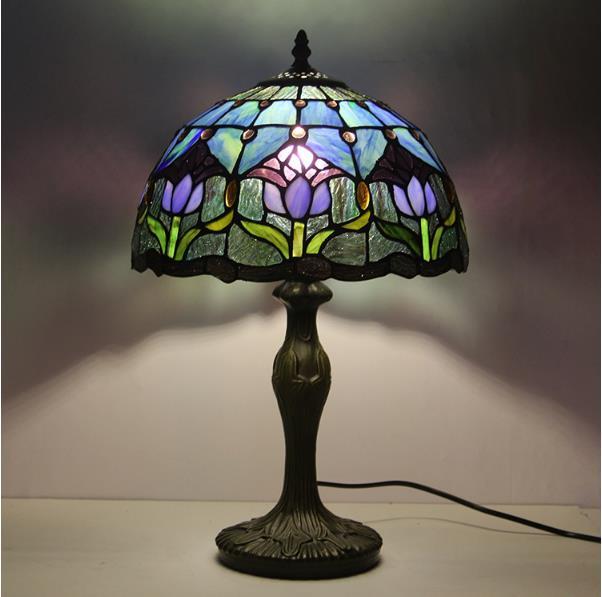 ヤフオク! -「アンティーク ステンドグラス ランプ」(照明) (家具 