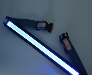 LED ремень свет супер блестящий свет USB заряжающийся 