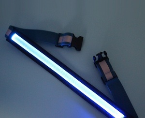 LED belt light super shining light USB rechargeable 