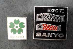大阪万博 ピンバッチ ピンバッジ ピンズ EXPO70 SANYO 万国博覧会 関西万博