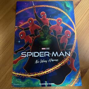 ★ スパイダーマン ノーウェイ・ホーム ３週目 入場特典 オリジナル・アートカード ★