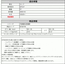 [RS-R_RS★R DOWN]GFC27 セレナ_ハイウェイスターG(2WD_2000 HV_H28/8～)用車検対応ダウンサス[N700W]_画像2