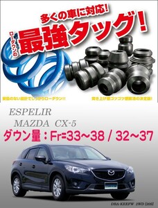 [ESPELIR]KEEFW CX-5(2WD/2.0L)用スーパーダウンサス+バンプラバー