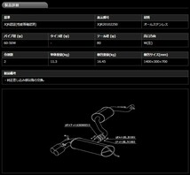 [柿本_改]DBA-1KCAVK ゴルフカブリオレ6_2WD(CAV / 1.4 / Turbo+SC_2011/10～2014/03)用マフラー[einsatz s-622][W6C3014#][車検対応]_画像3