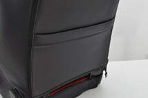 [G-Bring]RECARO SR-7 KK100用スポーツシートカバー(ブラック×センターレッド)＜送料無料！＞_画像5