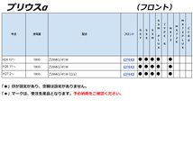 [ENDLESS×MX72]プリウスα【フロント】用エンドレスブレーキパッド［ローター攻撃性の低減］_画像2