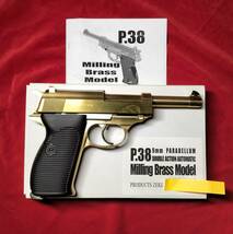 ジーク P38 ac41 9mm Milling Brass Model 　安全設計　玩具トイガン販売品_画像8