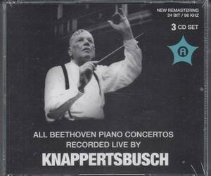 [3CD/Andromeda]ベートーヴェン:ピアノ協奏曲第4番ト長調Op.58他/W.バックハウス(p)&H.クナッパーツブッシュ&VPO 1962.5.31他