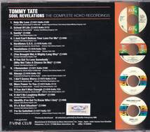 ☆TOMMY TATE(トミー・テイト)/Soul Revelations:The Complete Koko Recordings◆未発表曲7曲を含む70年代の名曲満載の傑作コンピ◇廃盤_画像2