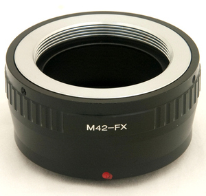 M42 mount lens - FUJIFILM X-Pro1 X mount adaptor pin pushed .X-T5 X-E4 X-H2 X-S20 X-A7