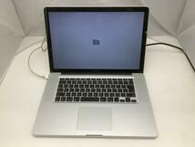 ジャンク!APPLE MacBook Pro 9.1 A1286○Core i7 3615QM 2.3G 8G 256G SSD_画像1