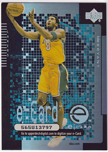 00-01 UPPER DECK e-card1 #EC1 A【KOBE BRYANT】②