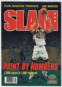 97-98 Score Board SLAM PAINT BY NUMBERS【TIM DUNCAN】#SD4