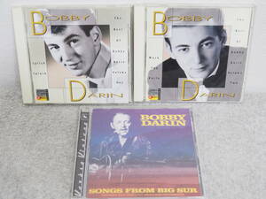 CD★ボビー・ダーリン Bobby Darin[The Best Of…Vol.1&2]ベスト盤3枚セット。Splish Splash/Mack The Knife/Simple Song Of Freedom など