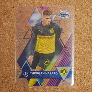 Topps crystal Thorgan Hazard トップスクリスタル トルガンアザール ドルトムント ベルギー soccer