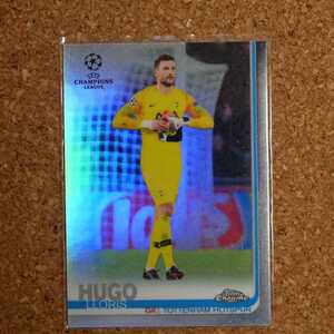 Topps chrome Hugo LLORIS トップスクローム ウーゴロリス トッテナム フランス soccer refractor