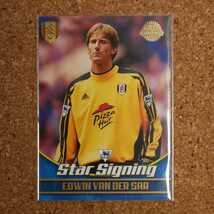 Topps Edwin Van Der Sar トップス エドウィンファンデルサール フラム マンチェスターユナイテッド オランダ soccer_画像1