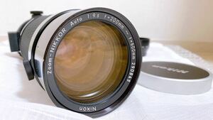 [激レア] Nikon Zoom NIKKOR Auto 9.5 f 200-600 mm ズームレンズ ニコン ニッコール 200 600 mm 中古レンズ MF 一眼 状態◎ 動作◎ ①