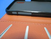 iPhoneXR ケース（6.1インチ）シンプル 手帳型 ケース ブラウン 手触りの良い上質感PUレザー スリムデザイン カードポケット スタンド機能_画像8