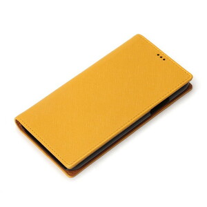 [ ликвидация запасов ] PGA iPhoneX iPhoneXs (5.8 дюймовый ) кейс покрытие блокнот type f "губа" покрытие ( желтый ) PG-17XFP49YE